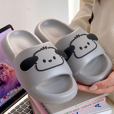Men EVA Non-Slip Summer Home Slippers Bathroom Slide Sandals Comfortable Thick Sole Outdoor Slippers