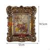 European Style Photo Frame, Holder Baroque Desktop Wall Hanging Crafts Resin Picture Frame for
