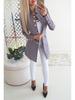 European American Slim-Fit Long-Sleeve Blazer Jacket