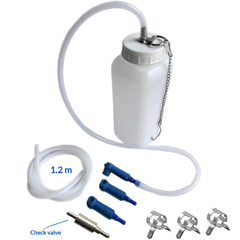 Manual Fluid Extractor 1L Labor-saving Automotive Repair Tool for Brake & Fluid Service DIY Car Upgrade Projects