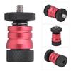 Quick Release Plate Small Ballhead Hot Shoe Mount Base for Monitor Camera Camcorder
