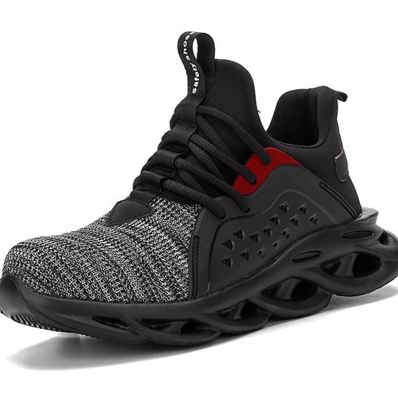 Νέα Ανδρικά Παπούτσια Ασφαλείας με Μεταλλική Μύτη Αθλητικά Εργασίας Γυναικείες Μπότες Μεγάλα Μεγέθη 36-48 Αναπνεύσιμα Παπούτσια Εξωτερικού Χώρου