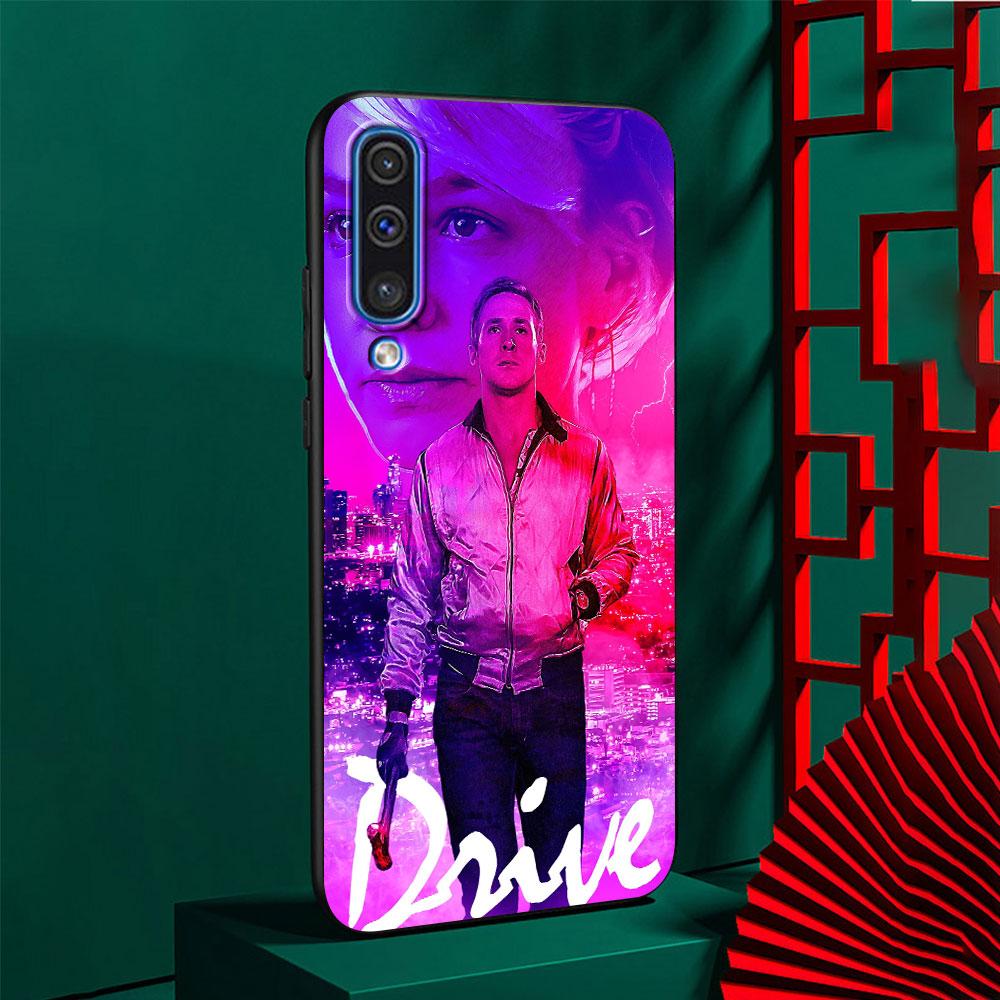 Drive Art Ryan Gosling Case for Samsung Galaxy A10s A50 A50s A02s A03s A20 A30 A20e A70 A70s A20s A30s A10 TPU Black Phone Cover