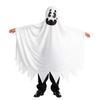 White Halloween Cloak Cape Child Adult Halloween Costumes Cute Ghost Costume Cape  All Saints' Day