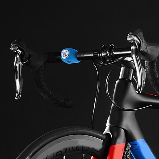 Electric Bicycle Bell Handlebar Mounted 90dB High Decibel 3 Sound Modes Rainproof Battery Operated Electric Mountain Bike Horn Bike Accessories