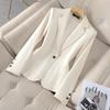 Women's 2025 Spring/Autumn Blazer - Fashionable Versatile Workwear