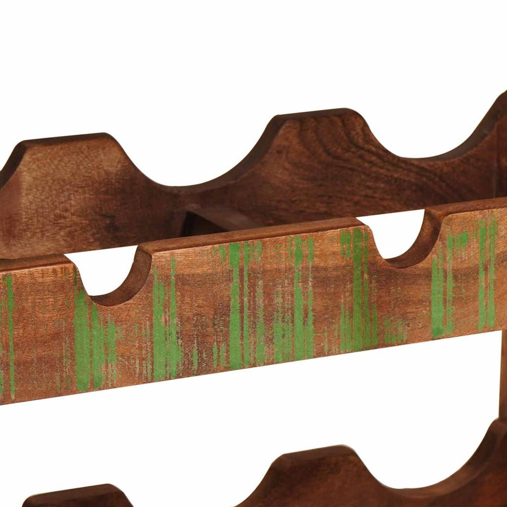Wine Rack Brown 60 x 45 x 33 cm Solid Reclaimed Wood