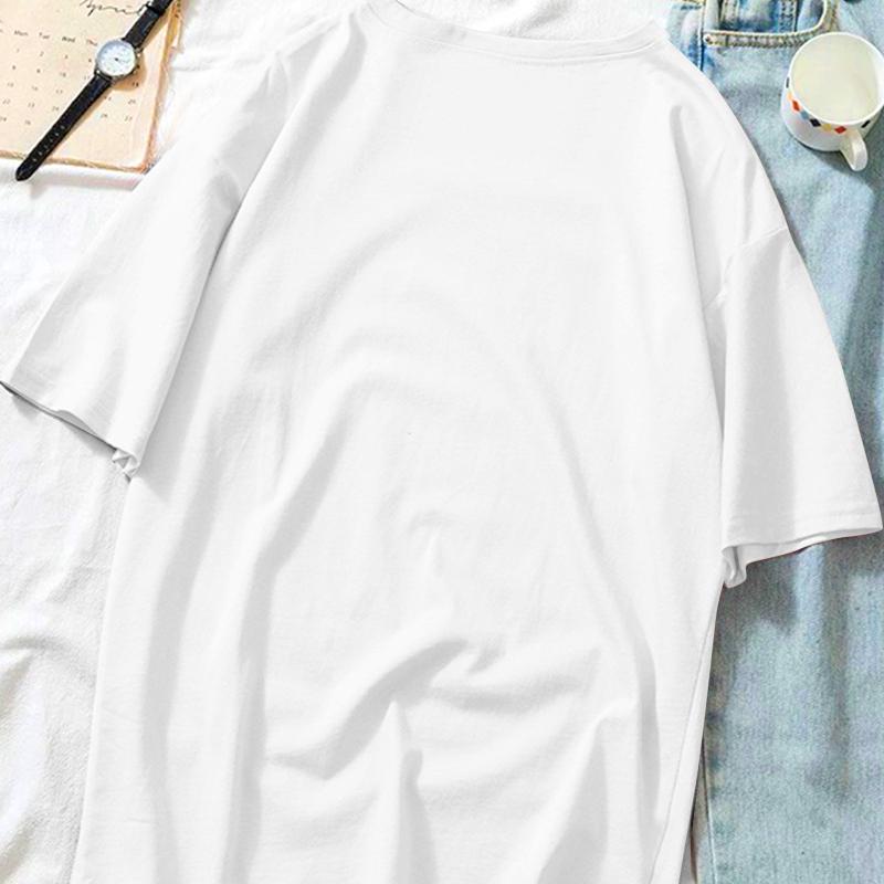 Blazer & Cardigan Layering Best: Crew Neck Women's Short Sleeve T-Shirt