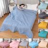 Couette d'été en coton lavable à l'eau avec teinture active pour chambre à coucher et dortoir