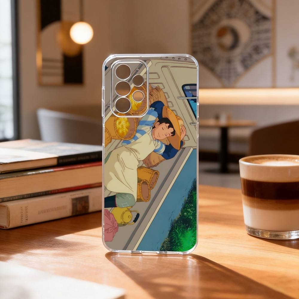 

Only Yesterday Taeko Phone Case Transparent Silicone Soft For Samsung S25,S24,S21,S22,S23,S30,Ultra,S20,Plus,Fe Samsung S20ULTRA5G