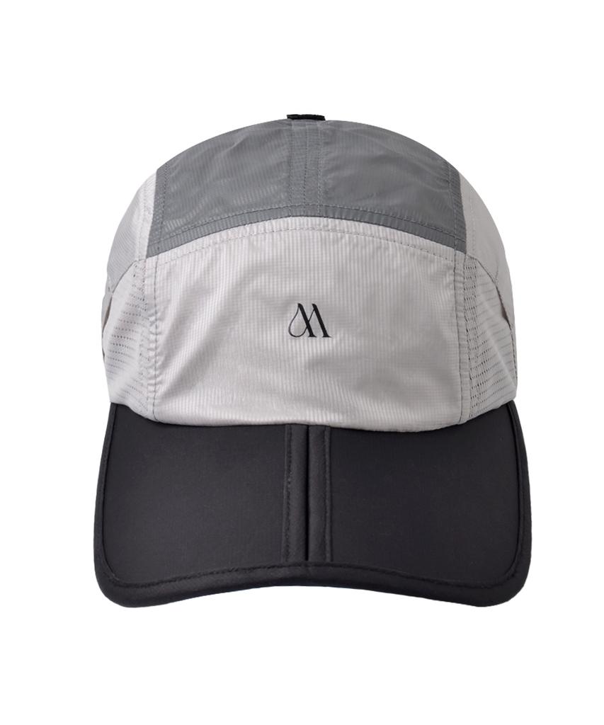 Meleusibaendeu Kaven Sunglasses Holder Running Folder Cap Gray