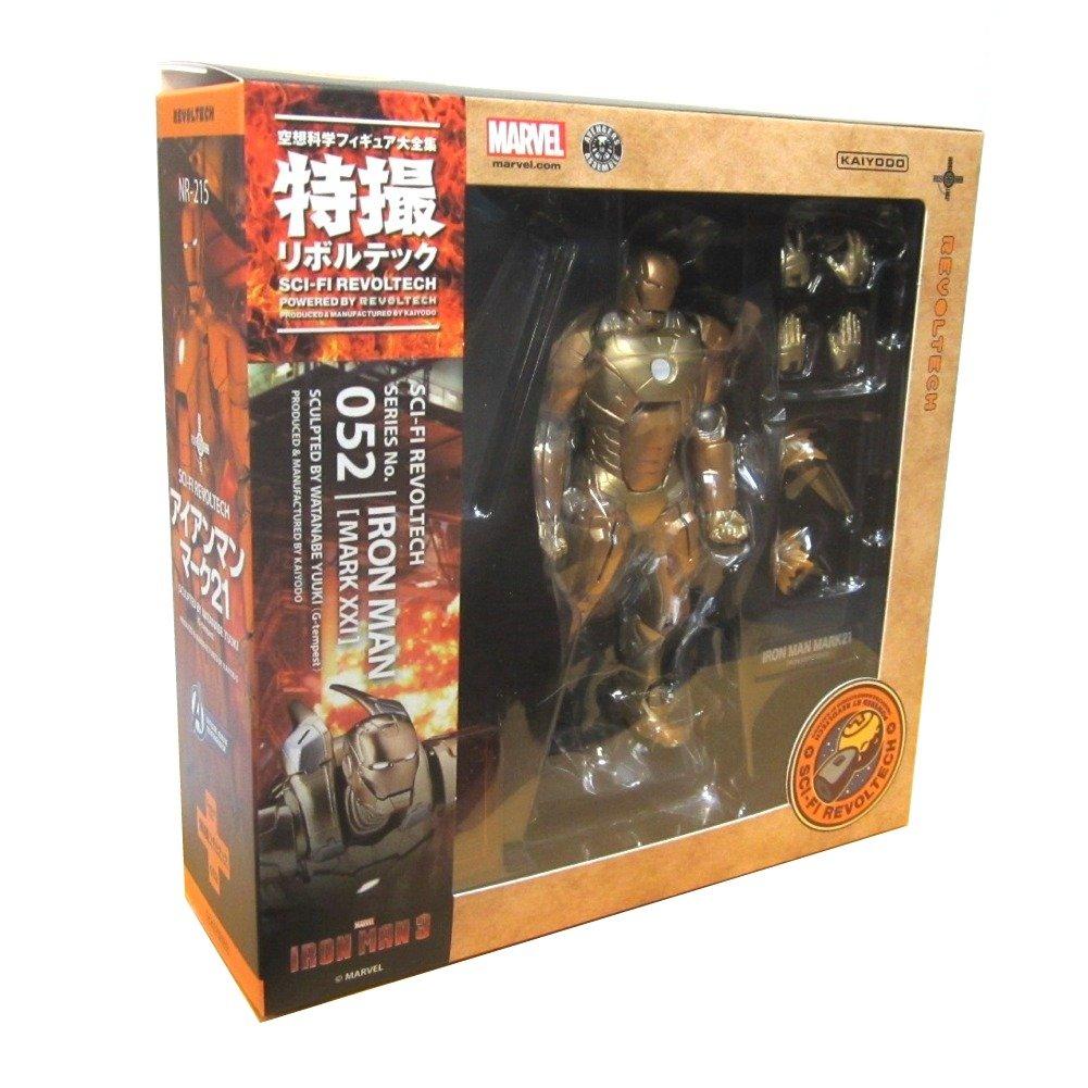 Special effects Revoltech 052 Iron Man 3 Iron Man Mark 21 painted action figure Non-scale ABS&PVC