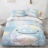 Japanese Cartoon Sumikko Gurashi Anime Bedding Set Kawaii Cute Sumikkogurashis Duvet Cover Quilt Cover Pillowcase Queen King