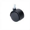 Caster Wheel, Universal Garbage Bin Accessory, Easy Installation Plain 0.73cm 2pcs