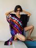 Women's Cotton And Linen Solid Color Pullover Beach Cover-up