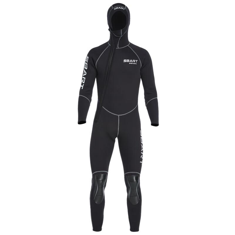 SBART Men s 7MM Full Body Wetsuit for Diving & Spearfishing M