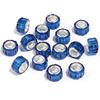 20pcs 11x8mm Resin Beads Candy Color Cylindrical Big Hole Loose Spacer Bead for Jewelry Making DIY Bracelet Necklace Accessories