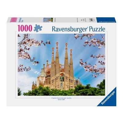 Ravensburger - Puzzle Adulte - Puzzle 1000 Pièces - La Sagrada Família - Dès 14 Ans - Puzzle De Qualité Supérieure -12001791
