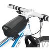 FORCE Bicycle Frame Bag with Smartphone Fits Black Window, 5.5-inch Smartphones, 0.7L Capacity, (80260)