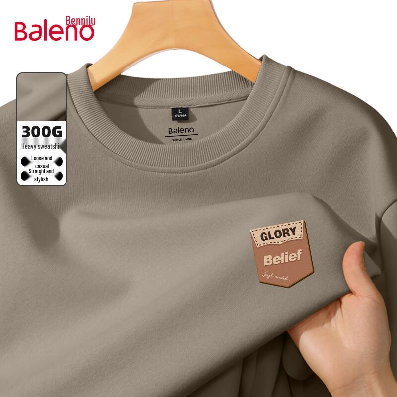 Baleno Herr Casual Lös Passform Tröja