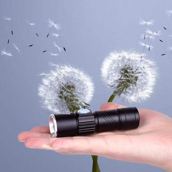 Světlo na kolo Teleskopický zoom USB dobíjecí Režimy Nastavitelný Lehký Vodotěsný MTB Silniční Horské kolo Noční jízda LED Přední světlo