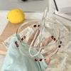Butterfly Stem Glass: High Borosilicate for Water, Juice, Wine - Elegant Ins Style