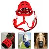 Muselière de Pâturage pour Cheval Réglable en Nylon Anti-Morsure Panier pour Cheval Équipement d'Équitation