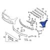 Front Bumper Support Guide Rail for Mei Models (2238851601/2238856304)