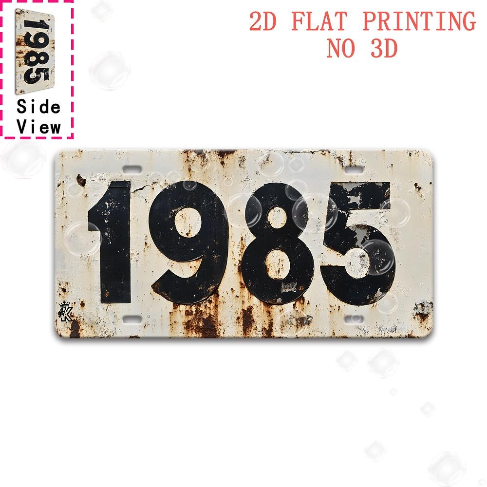 

D Flat Decorative Sign pc Retro Aluminum Sign (cm x cm) for Man Cave Bar Garage Cafe Living Room Gard 15x30cm(5.9x7.8inch)