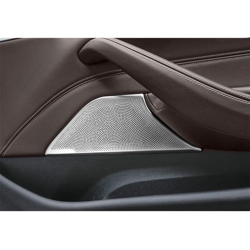 Pentru BMW Seria 5 6GT G32 G30 17-20 2* oțel mașină ușă din față difuzor stereo decorare capac ornamente interior mașină