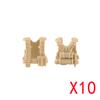 Building Blocks Soldier Figures Equipments Accessories Gifts Toys MOC USA Army Bulletproof Armored Vest Mini Bricks Toy DIY  R28