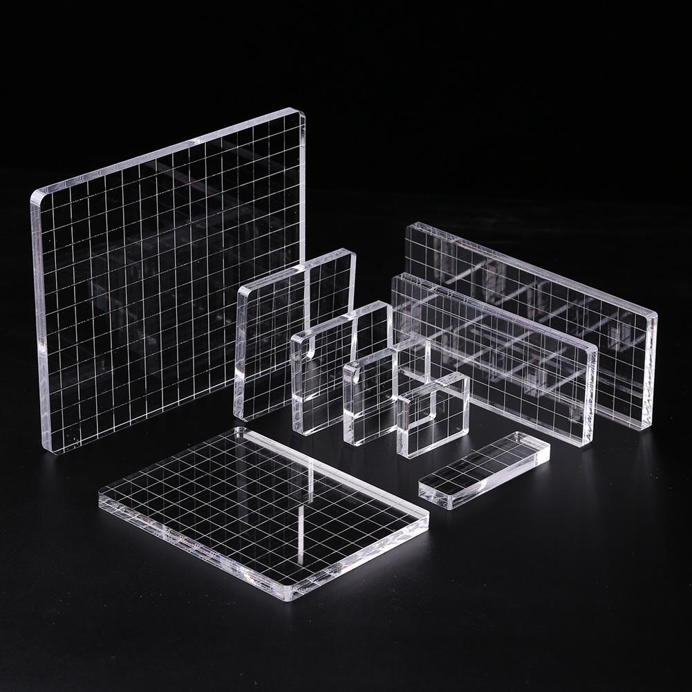 Clear Stamps Block Scrapbooking DIY Album Cards Acrylic Embossing Decoration Essential Stamping Tools DIY Crafts Stamps Making
