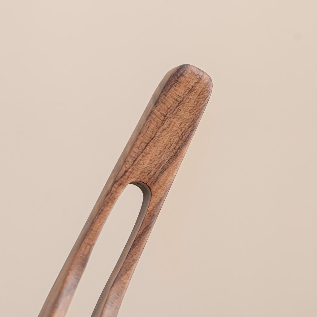 Solid Wood Tea Tongs Kung Fu Tea Set Accessories Wooden Tweezers Ebony Wood Tea Ceremony Accessories