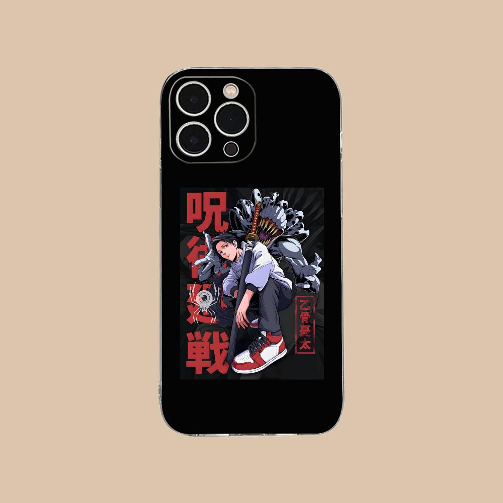 

Jujutsu Kaisen Yuta Okkotsu Phone Case for iPhone 17 16 15 14 13 12 11 X XR XS Air Pro Max Plus Mini Clear Colorful Cover Pretty iPhone XS Max