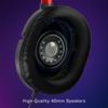 TURTLE BEACH Recon 50 PC Gaming Wired Headphones with Splitter Compatible with Handheld Game and Detachable Mic Headset, Red, Ultra-Lightweight
