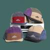 Casual Short Brim Baseball Cap Vintage Trucker Cap Outdoors Dad Hat  for Men Women