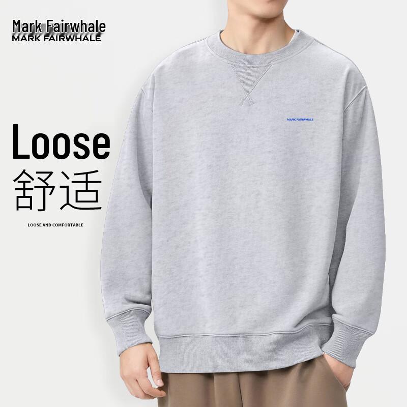 Mark Fairwhale Men's Logo Graphic Crew Neck Sweatshirt