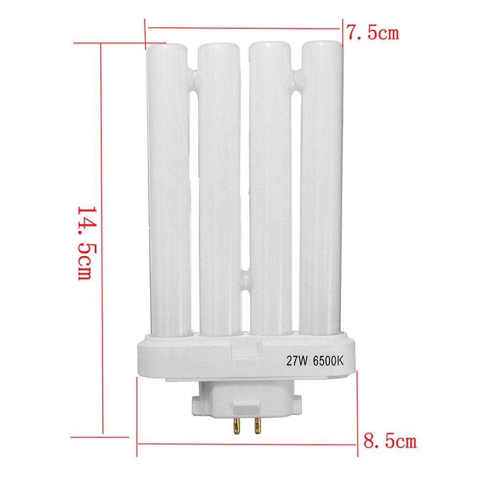 4-pin Compact Fluorescent Light Bulb Replacement Table Lamps Eye-protection Lighting for Household Office Dormitory