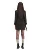 KATHARSIS Daily Cation Denim Mini Dress Brown Black S M