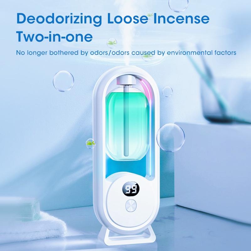 Smart essential oil diffuser, color luminous aromatherapy machine, car bedroom living room office aromatherapy machine