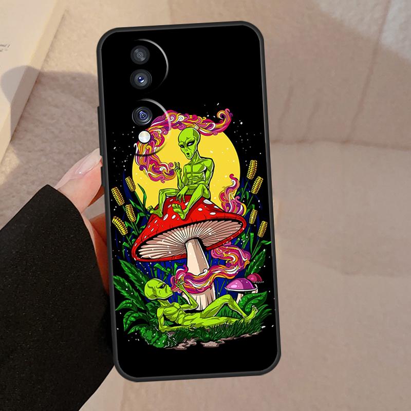 Mushroom Moon Shroom Farmer For Honor Magic 7 6 5 Lite V5 Case For Honor 400 Pro 200 50 70 90 X8a X8b X9a X9b X9c Cover