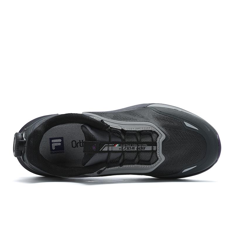 FILA Boa Wolf 2+ Outdoor Functional Shoes Women Sneakers Shadow-Black Gray A12W431204FDS