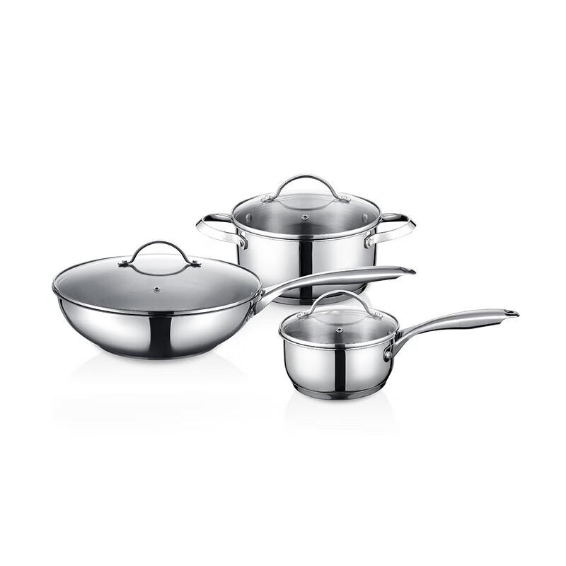 Desmond Rongjue 3-Piece Cookware Set