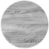 Side Cabinet Grey Sonoma Ø40 x 50 cm Particleboard