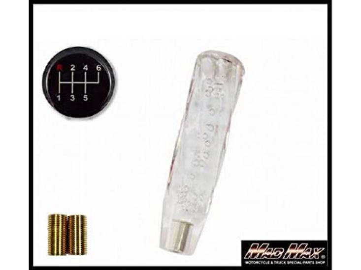 

Fuso Best One Fighter Twist Shift Knob, Foam, 200mm, Clear, MM75-6306-CL