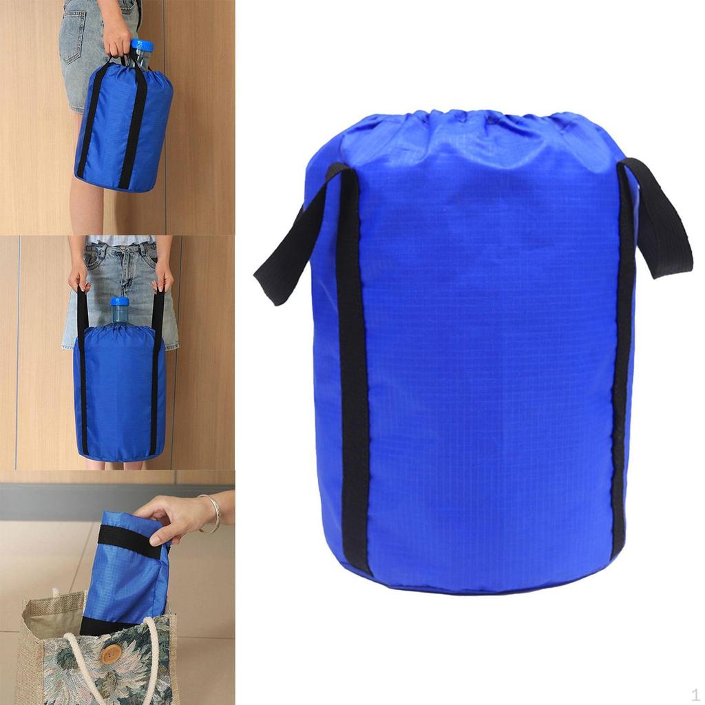 Water Bottle Carrier Bag Bucket Resistant Jug Holder Oxford Cloth for Cafe Kitchen Restaurant