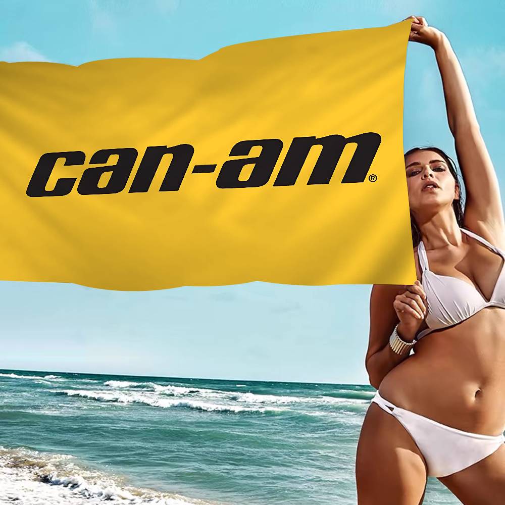 Can-Am Spyder Logo Microfiber Blanket Quick Drying Beach Towels Oversized Printing Super Absorbent Pool Towel Blanket