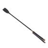 60CM Black PU Leather Spanking Paddle Long Whip Flirting Slave BDSM Bondage Flogger Sex Toys For Woman G Spot Sex