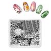 kads Nail Stamping Plates Christmas 002 Santa Claus Snowman Christmas Socks Design Nail Art Stamp Nails Tool Manicure Plate