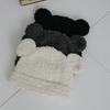 Women's Poggle Hat Cute Bear Beanie